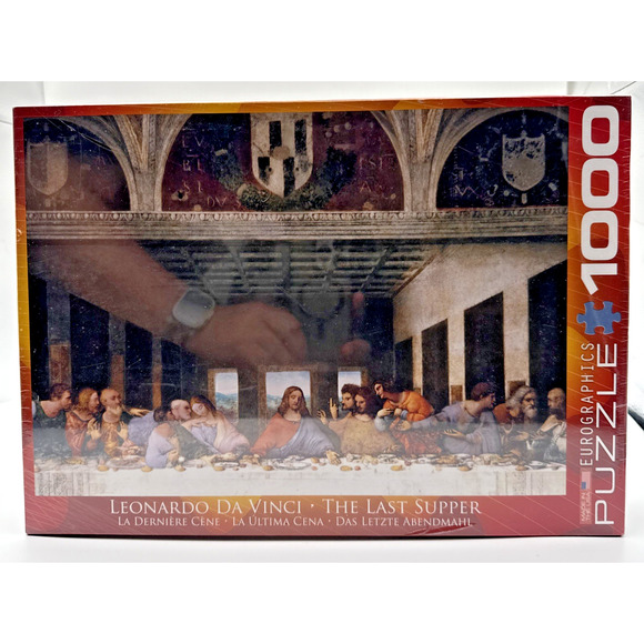 Eurographics The Last Supper 1000 Piece Jigsaw Puzzle By Leonardo Da Vinci - Picture 1 of 11